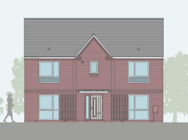 3 bedroom house - artist's impression subject to change